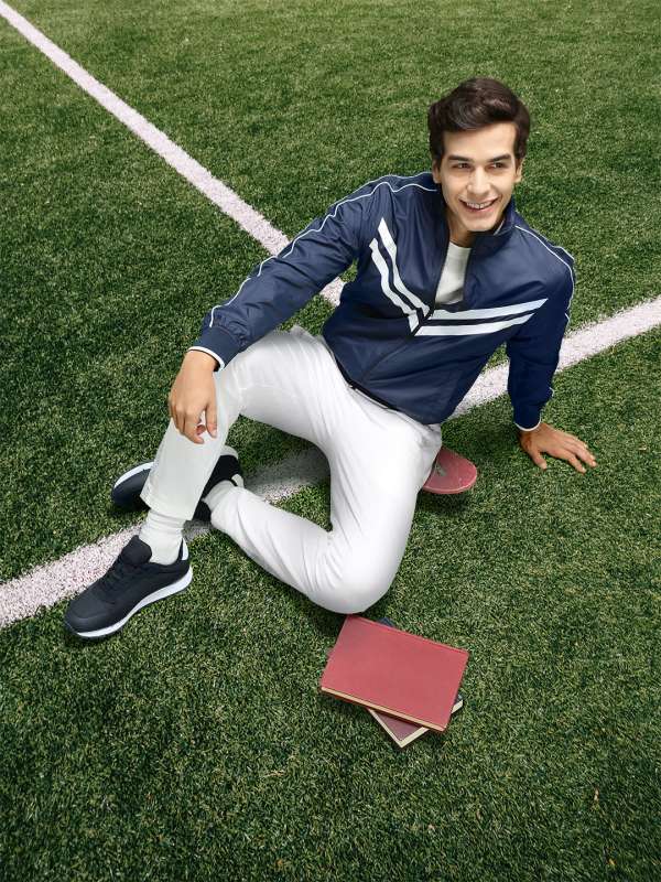 Navy Blue Men Jackets Adidas Originals Harvard Buy Navy Blue Men Jackets Adidas Originals Harvard online in India