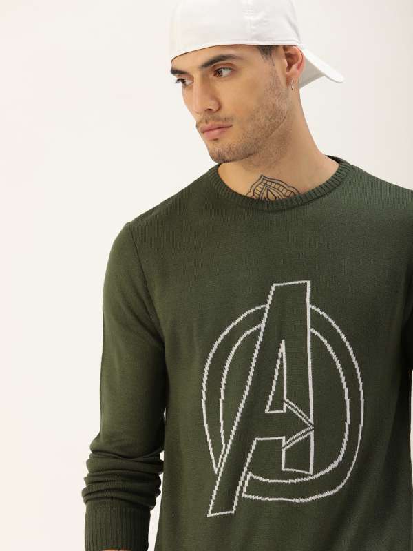 Men Marvel Sweaters Buy Men Marvel Sweaters online in India
