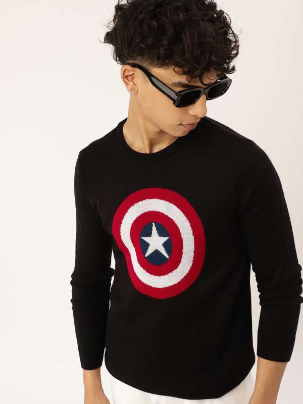 Captain america backpack myntra sale