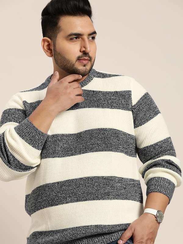 Plus Size Men Sweaters - Buy Plus Size 