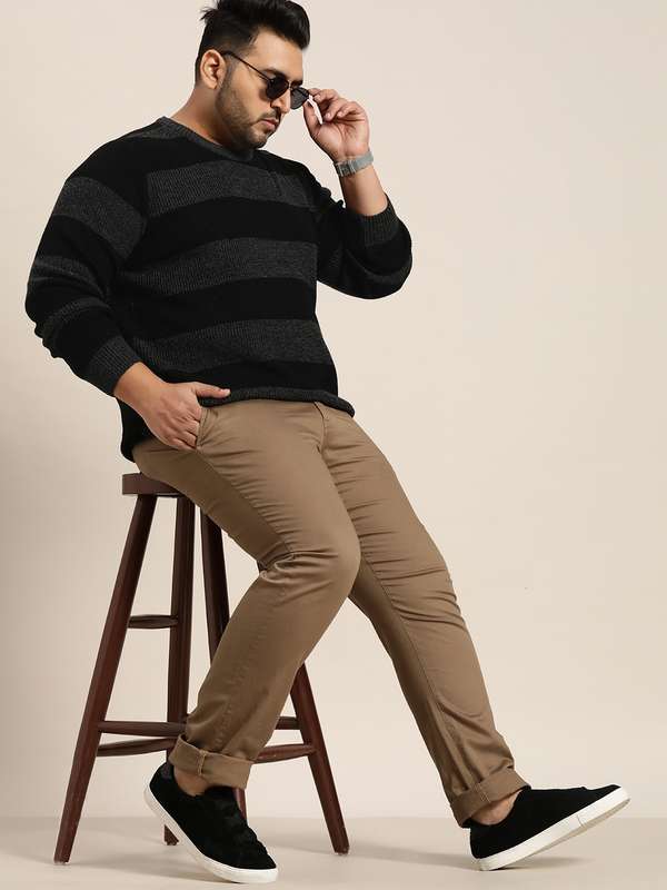 Plus Size Men Sweaters - Buy Plus Size 