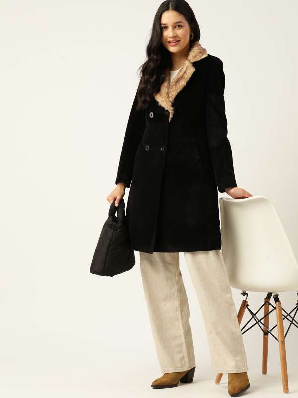 Michael Michael Kors Dark Gray Polyfill Anorak Hood Faur Fur Women Coat  Size M  eBay