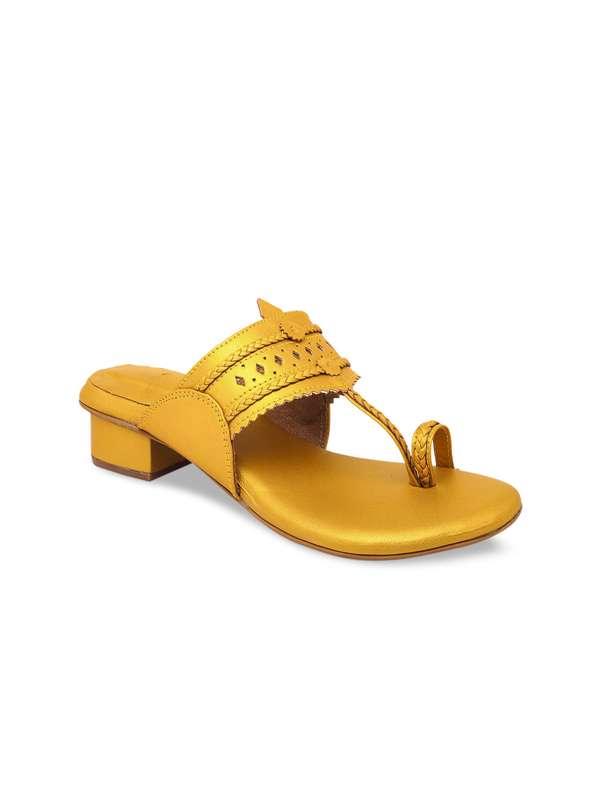 Kolhapuri wedges myntra clearance