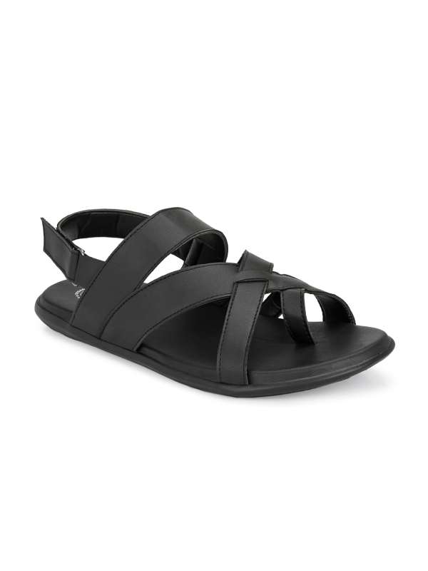 Black casual sales sandals