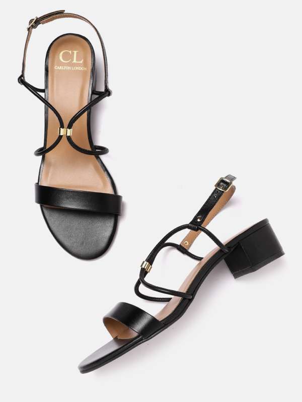 Carlton London Women Black Block Heels Buy Carlton London Women