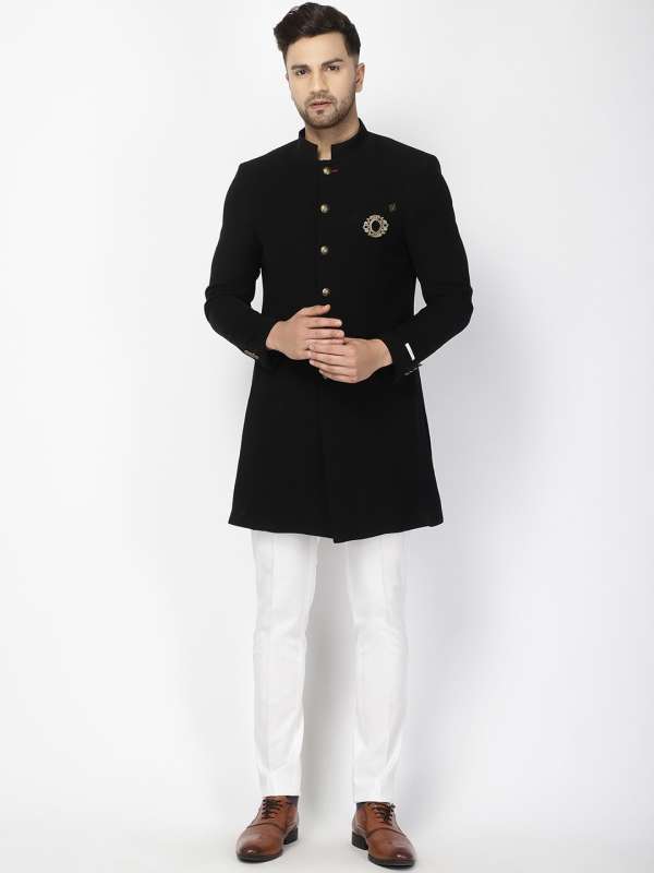 Blackberry indo western discount suits