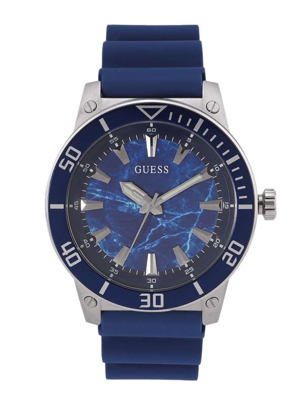 Guess watches blue colour store