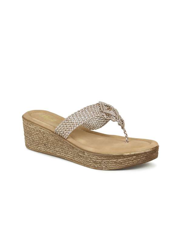Inc 5 Bronze Open Toe Wedges Buy Inc 5 Bronze Open Toe Wedges online in India