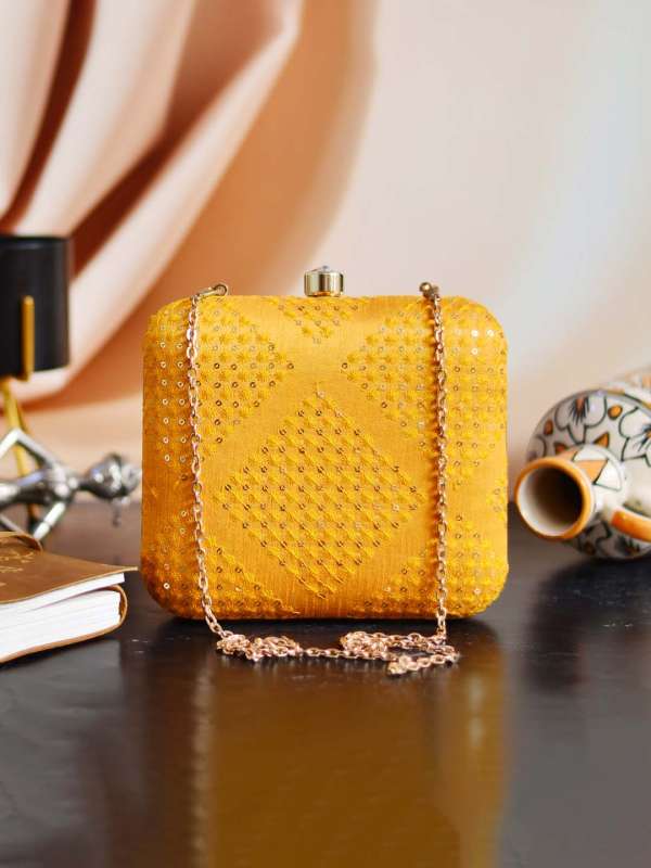Yellow clutches hotsell
