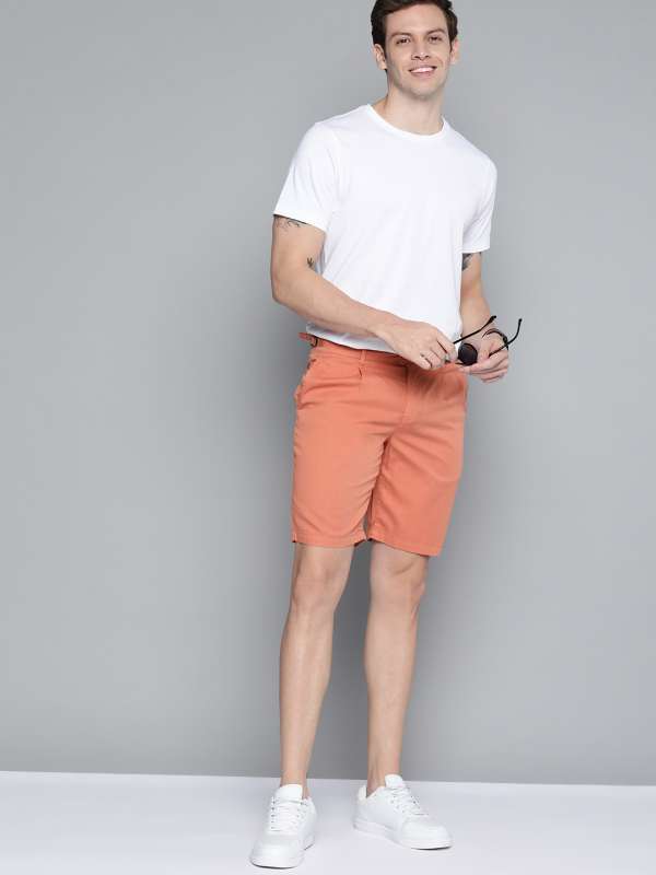 Mens peach colored shorts 2025