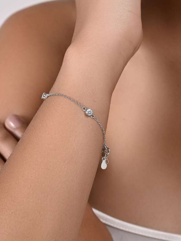 Buy pure silver new arrivals bracelet online