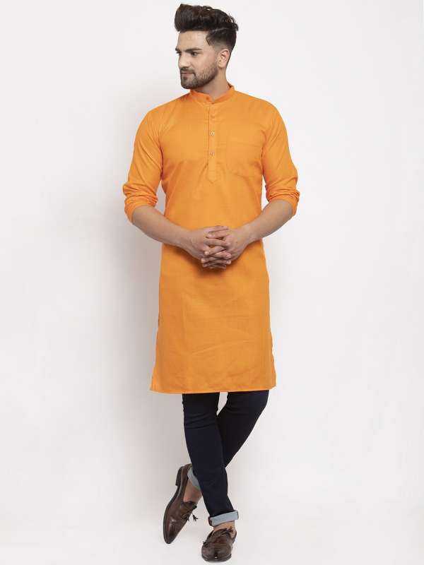 Orange Kurtas Buy Trendy Orange Kurtas Online in India Myntra