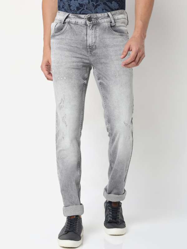 Buy Mufti Grey Jeans online in India
