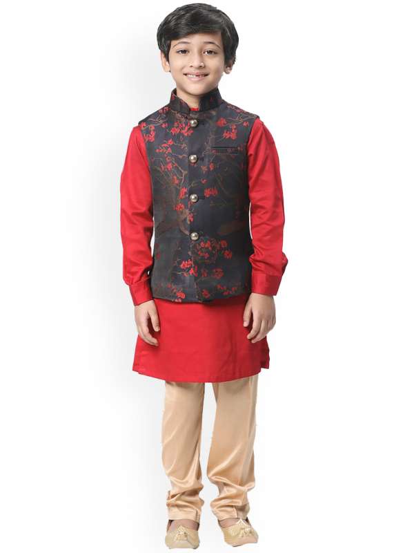 Beige Kids Ethnic Party Wear Kurtas Sets Buy Beige Kids Ethnic Party Wear Kurtas Sets online in India