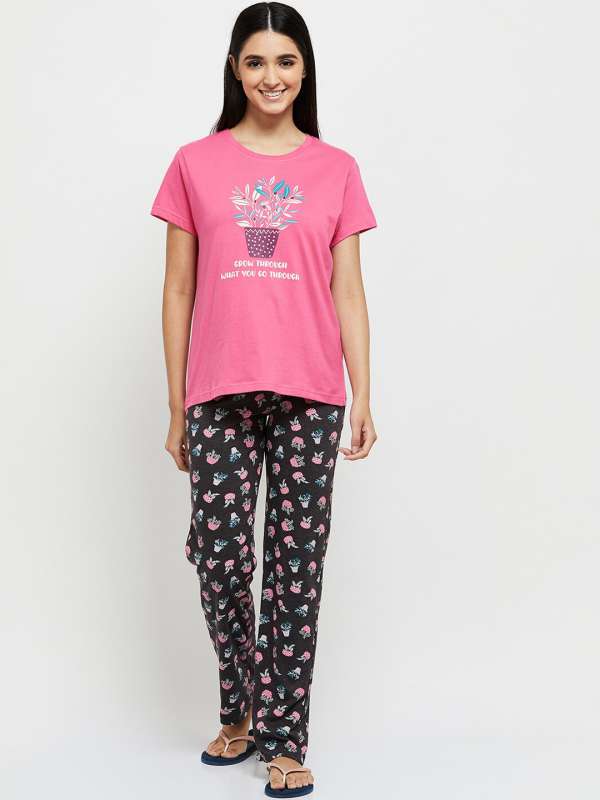 Max fashion sales night suit