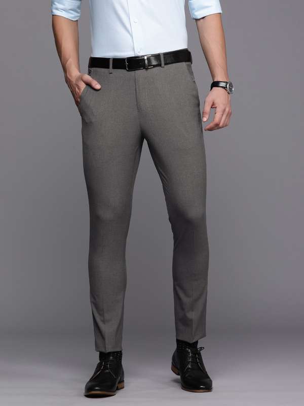 Men Carrot Fit Pants