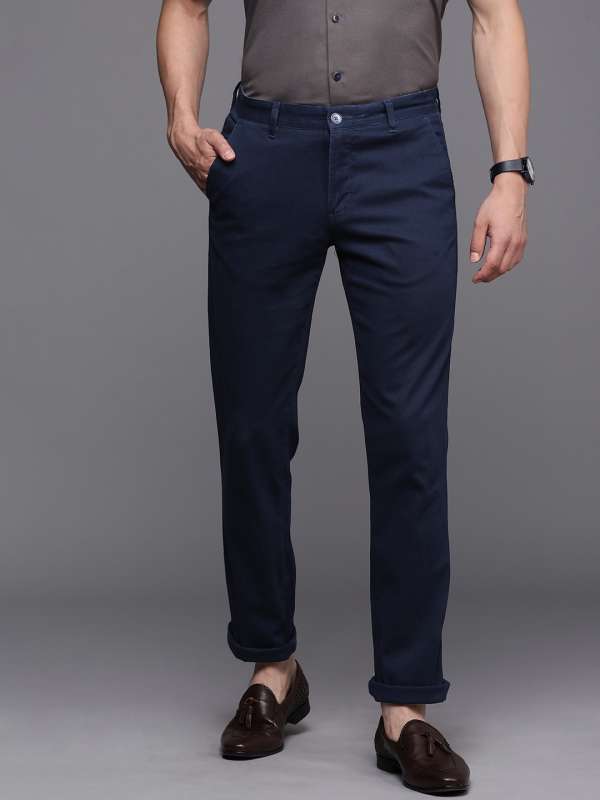 Louis Philippe Black Casual Trouser Buy Louis Philippe Black Casual Trouser  Online at Best Price in India  NykaaMan