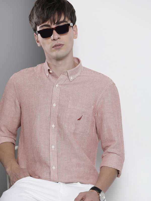 Linen shirt myntra clearance