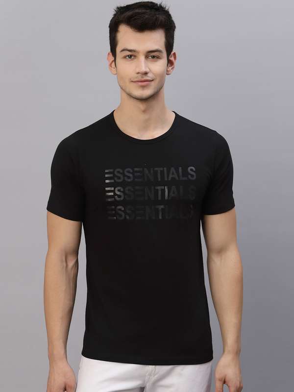 Buy Rigo Black Tshirts online in India