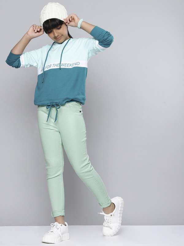 Thick fabric hot sale jeans
