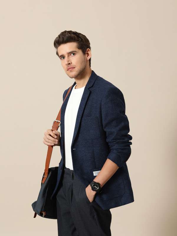 Casual tweed blazer clearance