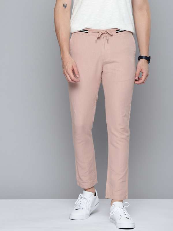 Corashan Mens Pants Casual Mens Casual Fashion Solid Color Cotton Linen  Pants Comfortable Breathable Trousers Mens Pants Casual  Walmartcom