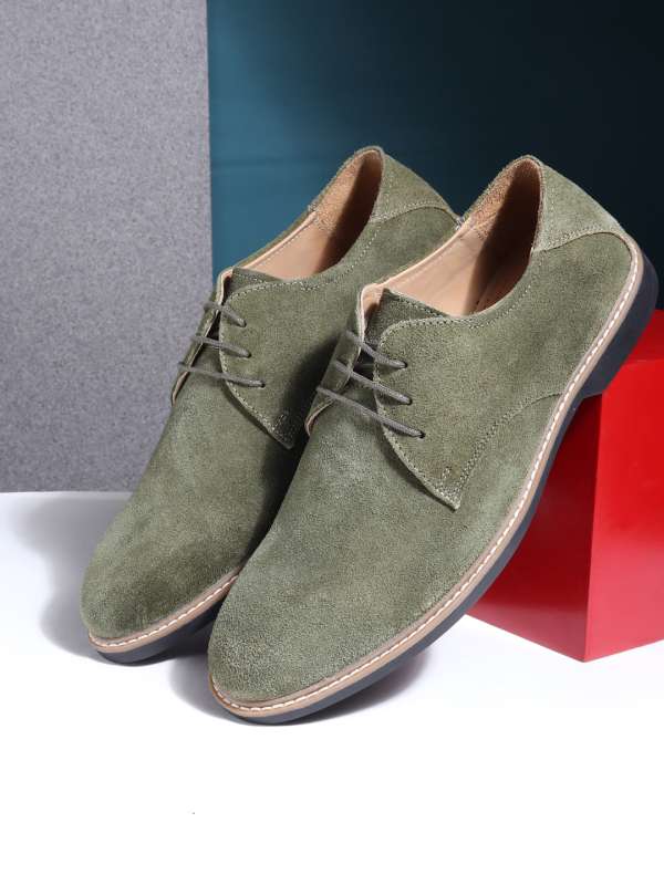 Mens green casual shoes new arrivals