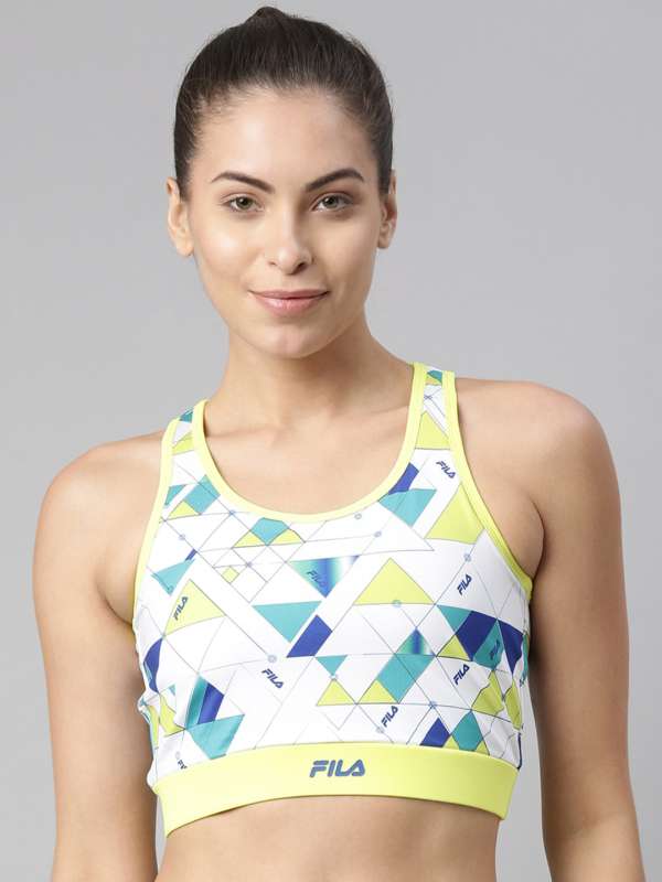 Buy HIGH SUPPORT WHITE SPORTS BRA for Women Online in India