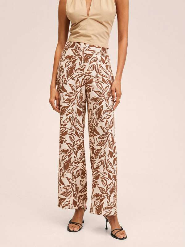 Mango Printed Trousers - Buy Mango 