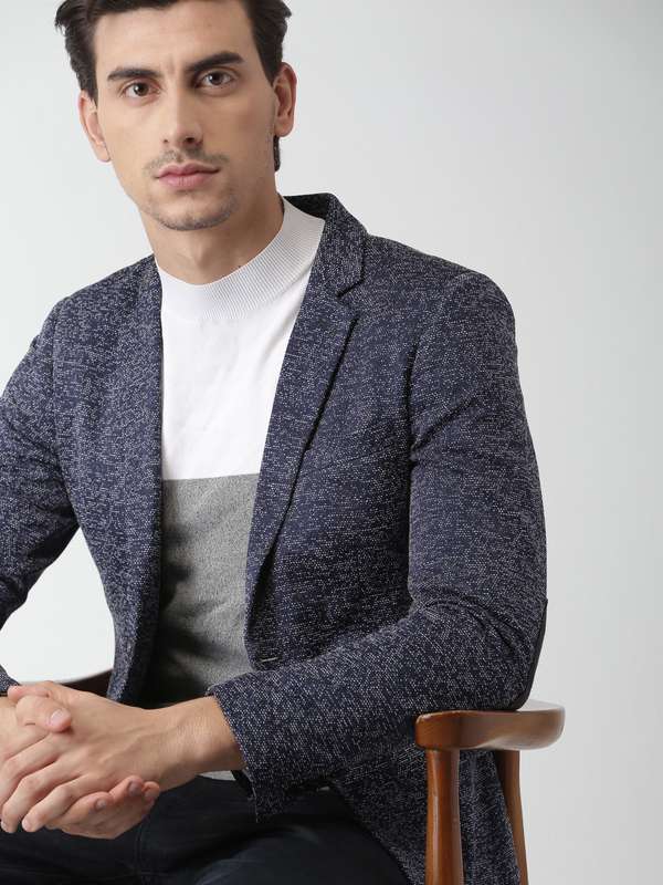 Myntra casual blazer clearance