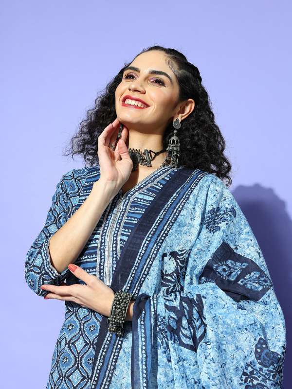 Myntra best sale cotton suit