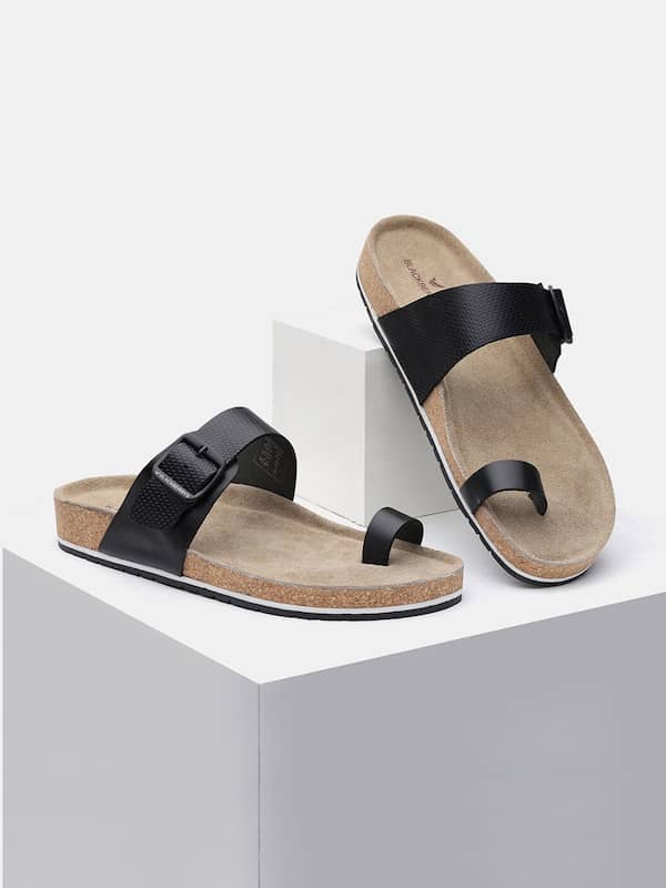 Buy Branded Mens Stimulus Black Sandals