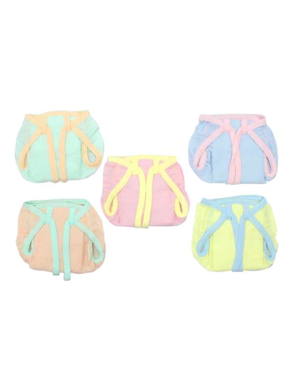 Buy Chinmay Kids Multicolor Baby Premium Cloth Diaper Pants Washable  Reusable 0 M  Set of 6 Online at Best Prices in India  JioMart