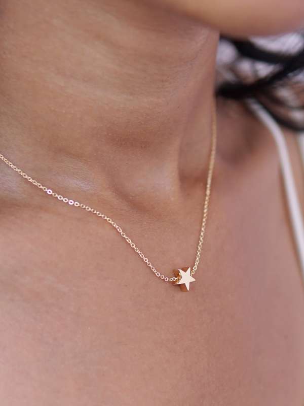 Designer online star necklace