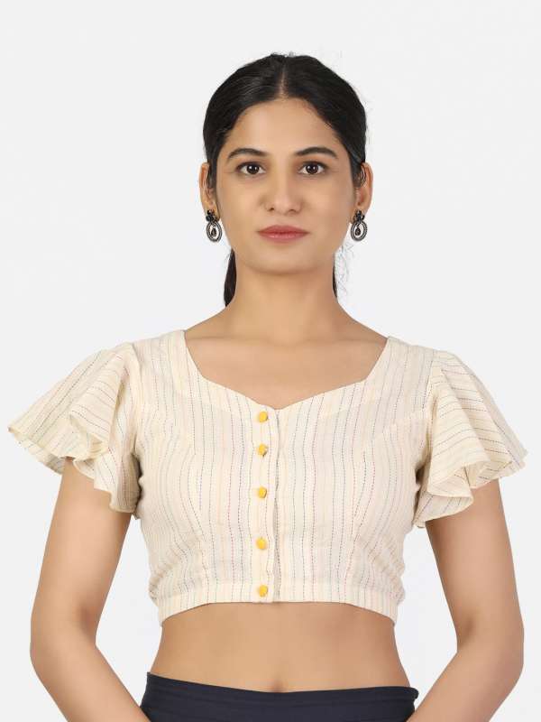 Off white blouse online sales
