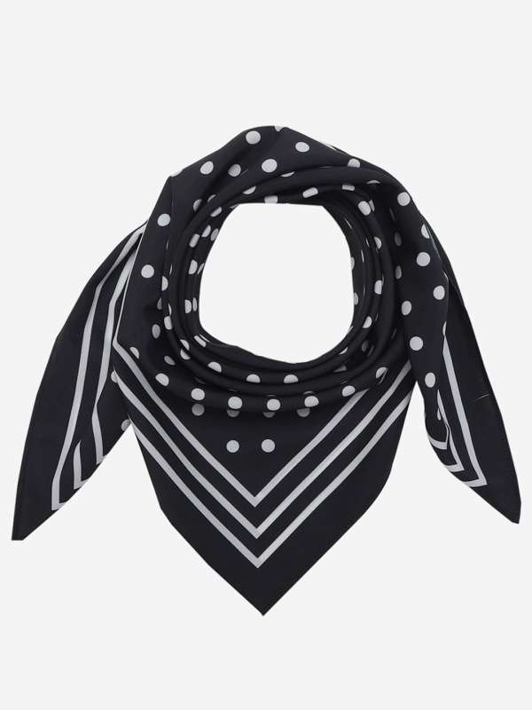 Black White Scarves Buy Black White Scarves online in India