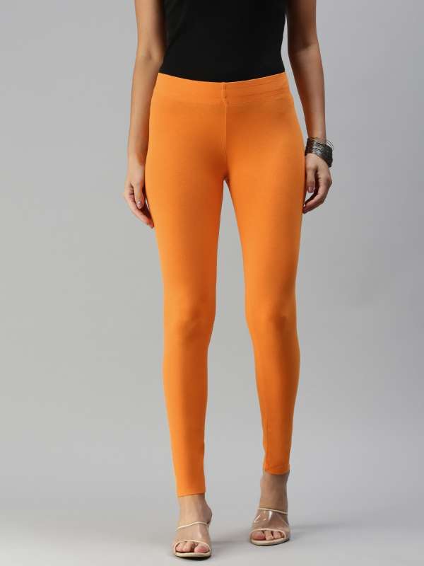 Tangerine Orange Plus Size Leggings  Plus size leggings, Plus size, Clothes