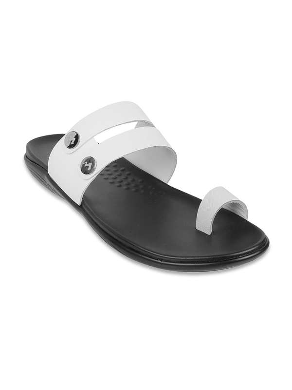 Metro white sandals sales