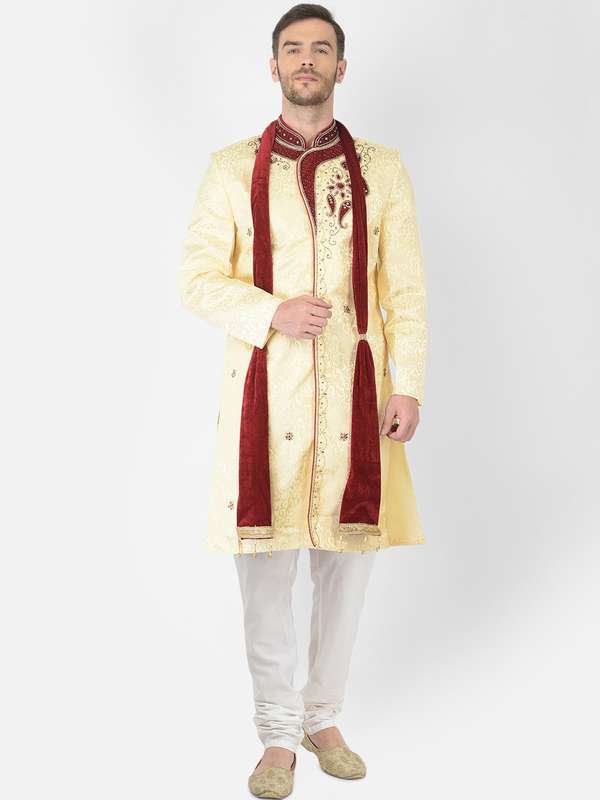 Men Sherwani Dress Formal Shoes - Buy 