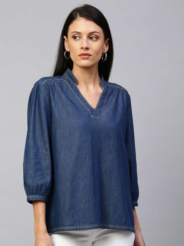 Buy Hot Denim Tops online in India