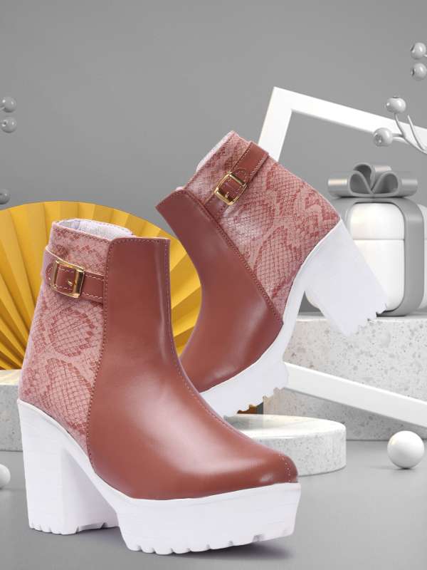 Peach boots clearance