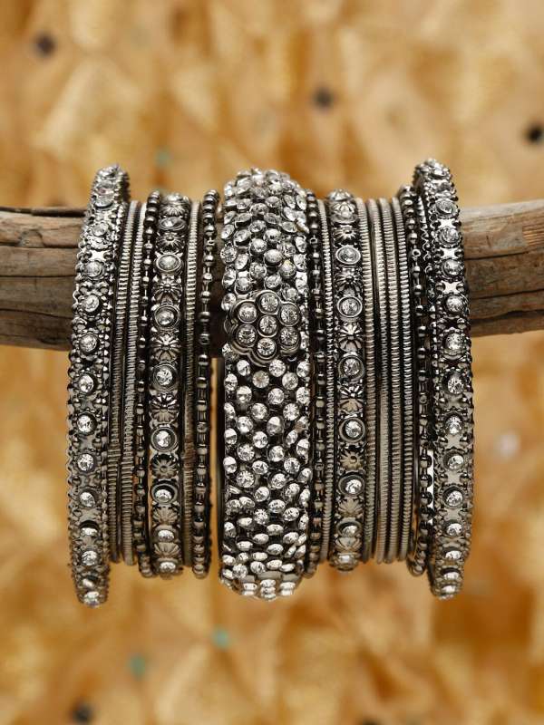 Metal bangles set online shopping 2025