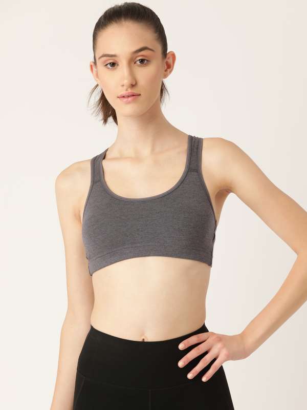 Zelocity Quick Dry Sports Bra With Removable Padding - Porcelain