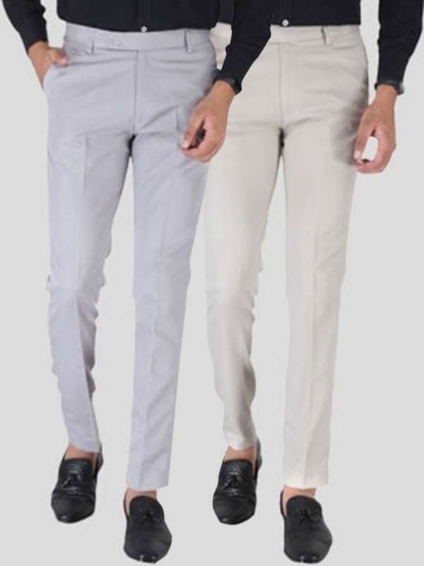 Multicolor Formal Mens Trousers