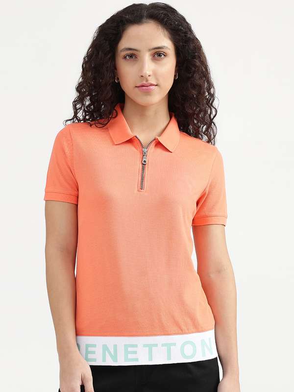 Benetton Women Polo Tshirts 