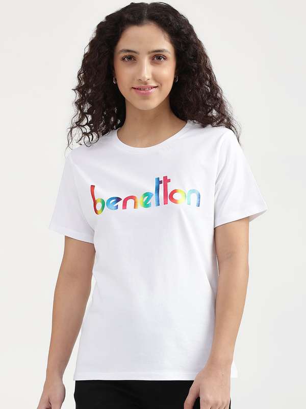Women United Colors Of Benetton Tshirts 