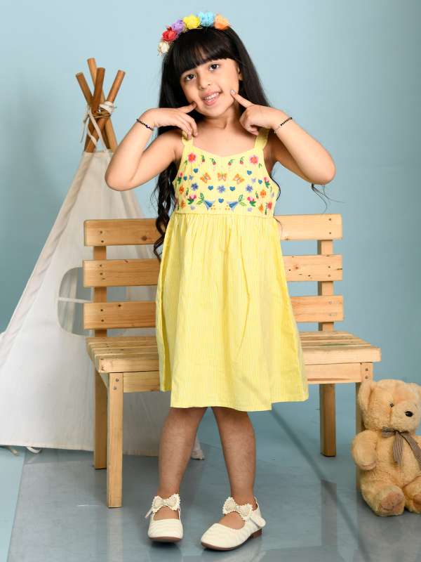 Beebay Yellow Casual Dress Buy Beebay Yellow Casual Dress online in India