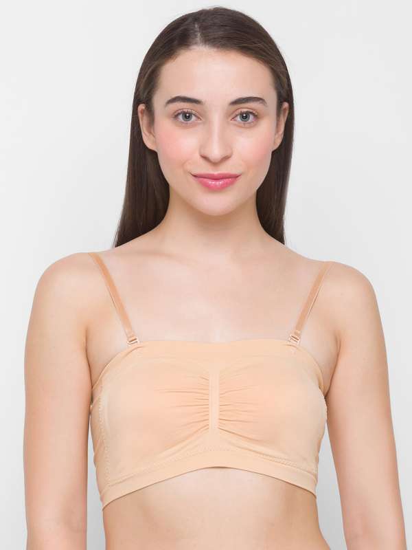 Buy online Black Heavily Padded Tube Bra from lingerie for Women by N-gal  for ₹359 at 49% off