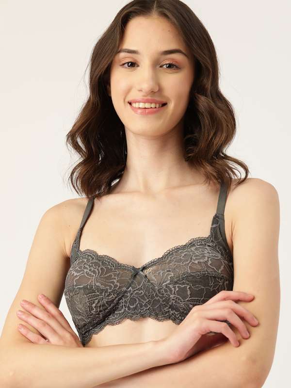 Buy Trylo Single Layered Non-Wired Full Coverage T-Shirt Bra - Black at  Rs.395 online
