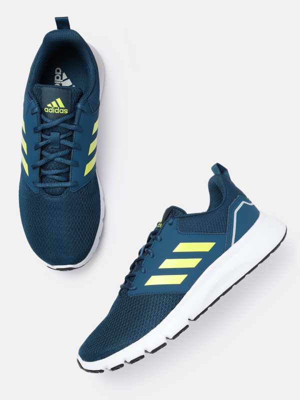 Adidas Men Blue And White Sports Shoes - Buy Adidas Men Blue And